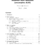 خرید و دانلود نسخه کامل کتاب Nonlinear Wave Equations
