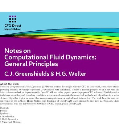 خرید و دانلود نسخه کامل کتاب Notes on Computational Fluid Dynamics: General Principles