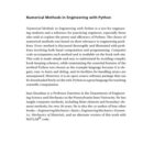 خرید و دانلود نسخه کامل کتاب Numerical methods in engineering with Python