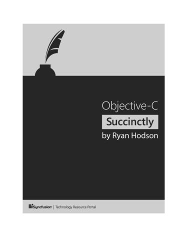 خرید و دانلود نسخه کامل کتاب Objective-C Succinctly_6878c3b8814e4.jpeg خرید و دانلود نسخه کامل کتاب Objective-C Succinctly