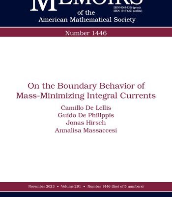 خرید و دانلود نسخه کامل کتاب On the Boundary Behavior of Mass-Minimizing Integral Currents