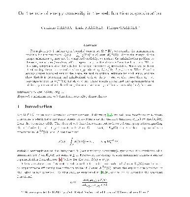 خرید و دانلود نسخه کامل کتاب On the role of energy convexity in the web function approximation
