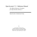 خرید و دانلود نسخه کامل کتاب Open Inventor C++ Reference Manual: The Official Reference Document for Open Inventor, Release 2