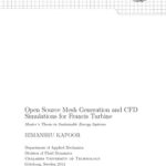 خرید و دانلود نسخه کامل کتاب Open Source Mesh Generation and CFD Simulations for Francis Turbine [master’s thesis]