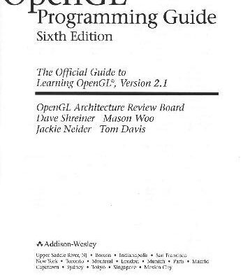 خرید و دانلود نسخه کامل کتاب OpenGL Programming Guide