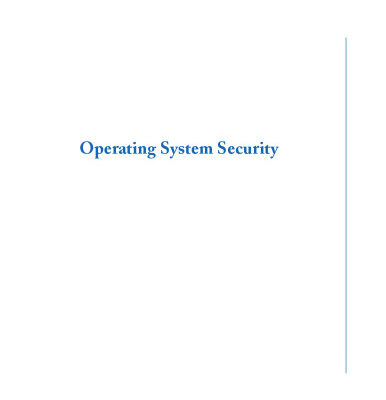 خرید و دانلود نسخه کامل کتاب Operating System Security (Synthesis Lectures on Information Security, Privacy, and Trust)