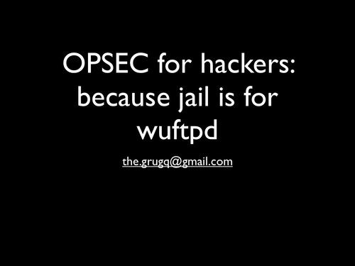 خرید و دانلود نسخه کامل کتاب OPSEC for hackers: because jail is for wuftpd_6867e8dc24ae2.jpeg خرید و دانلود نسخه کامل کتاب OPSEC for hackers: because jail is for wuftpd
