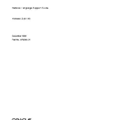 خرید و دانلود نسخه کامل کتاب Oracle 8i NLS Guide