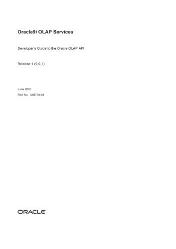 خرید و دانلود نسخه کامل کتاب Oracle 9i OLAP Services. Developer’s Guide to the Oracle OLAP AP (Release 9.0.1)_6866ed81056e1.jpeg خرید و دانلود نسخه کامل کتاب Oracle 9i OLAP Services. Developer’s Guide to the Oracle OLAP AP (Release 9.0.1)