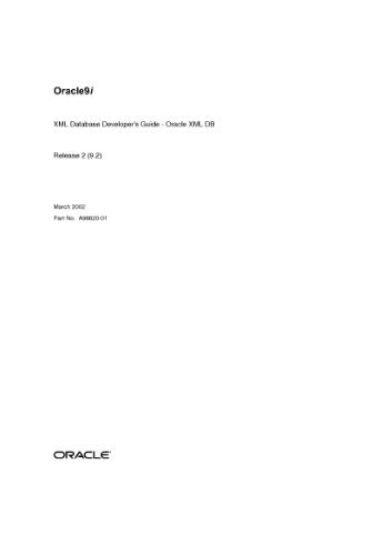 خرید و دانلود نسخه کامل کتاب Oracle 9i Rel 2 XML Database Developers Guide_686d830e19a01.jpeg خرید و دانلود نسخه کامل کتاب Oracle 9i Rel 2 XML Database Developers Guide