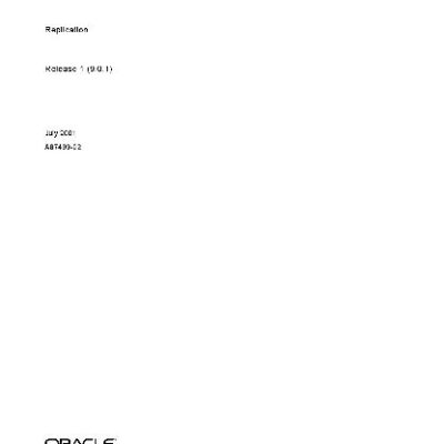 خرید و دانلود نسخه کامل کتاب Oracle 9i. Replication