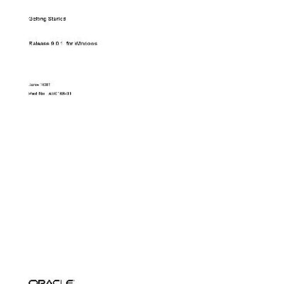 خرید و دانلود نسخه کامل کتاب Oracle Call Interface Getting Started