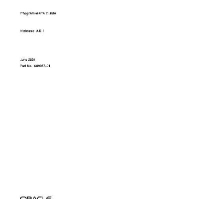 خرید و دانلود نسخه کامل کتاب Oracle Call Interface. Programmer’s Guide