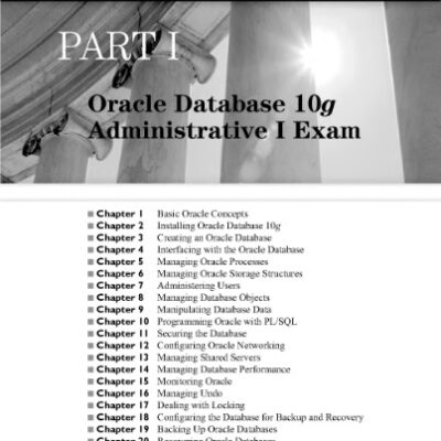 خرید و دانلود نسخه کامل کتاب Oracle Database 10g OCP Certification All-in-One Exam Guide