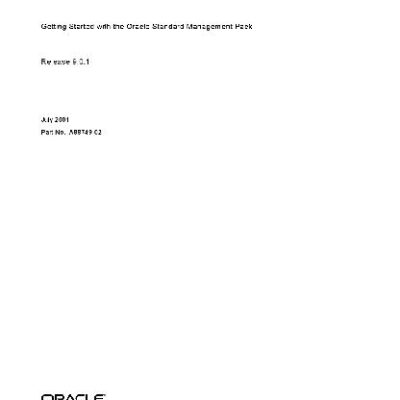 خرید و دانلود نسخه کامل کتاب Oracle Enterprise Manager. Getting Started with the Oracle Standard Management Pack