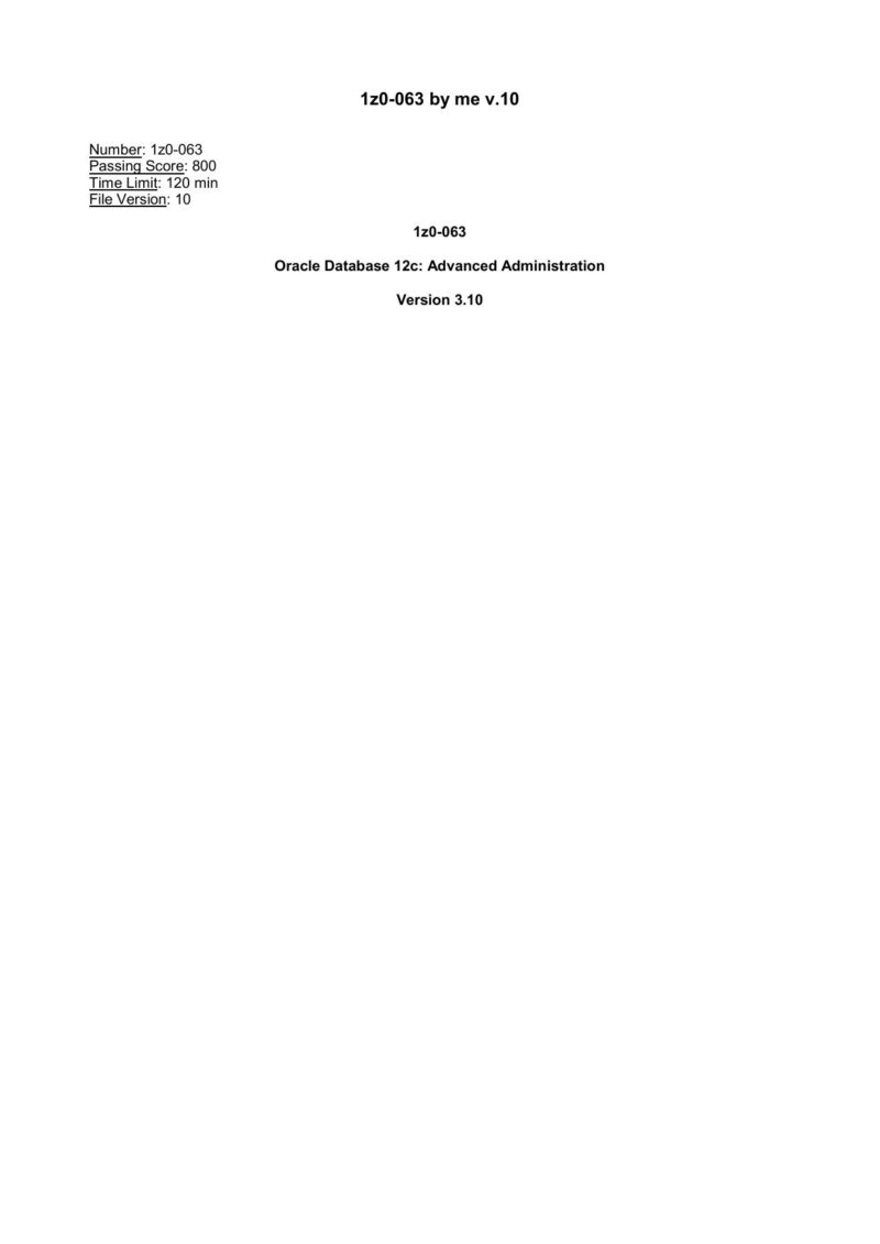 خرید و دانلود نسخه کامل کتاب Oracle Exam. 1z0-063.by.me.249q v.10_6866f13228c9b.jpeg خرید و دانلود نسخه کامل کتاب Oracle Exam. 1z0-063.by.me.249q v.10