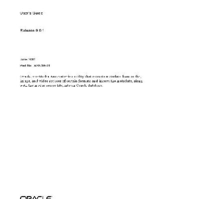 خرید و دانلود نسخه کامل کتاب Oracle InterMedia Annotator. User’s Guide