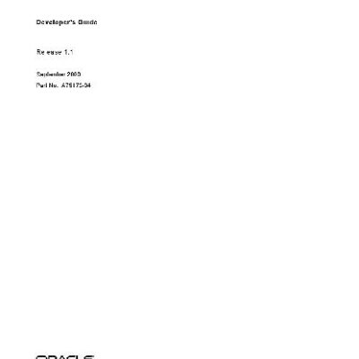 خرید و دانلود نسخه کامل کتاب Oracle Internet File System. Developer’s Guide