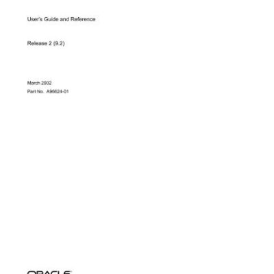 خرید و دانلود نسخه کامل کتاب Oracle PL/SQL User’s Guide and Reference