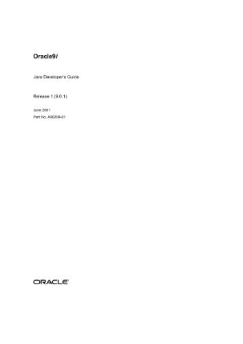 خرید و دانلود نسخه کامل کتاب Oracle9i Java Developers Guide (Part No. A90209-01) (Release 9.0.1)_6877a2fb9b2cf.jpeg خرید و دانلود نسخه کامل کتاب Oracle9i Java Developers Guide (Part No. A90209-01) (Release 9.0.1)