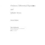 خرید و دانلود نسخه کامل کتاب Ordinary Differential Equations and Infinite Series