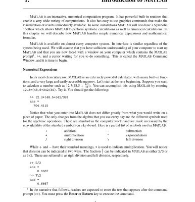 خرید و دانلود نسخه کامل کتاب Ordinary Differential Equations Using MATLAB, Third Edition
