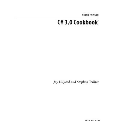 خرید و دانلود نسخه کامل کتاب OReilly C# 3.0 Cookbook