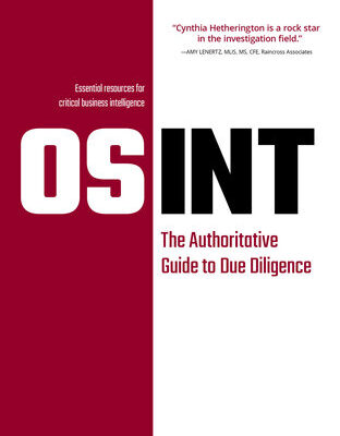 خرید و دانلود نسخه کامل کتاب OSINT: The Authoritative Guide to Due Diligence 3rd Edition