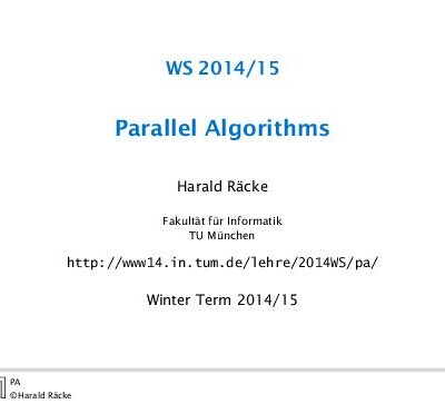 خرید و دانلود نسخه کامل کتاب Parallel Algorithms