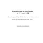 خرید و دانلود نسخه کامل کتاب Parallel Scientific Computing in C++ and MPI: A Seamless Approach to Parallel Algorithms and their Implementation