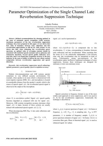 خرید و دانلود نسخه کامل کتاب Parameter Optimization of the Single Channel Late Reverberation Suppression Technique_686e6e97e4b42.jpeg خرید و دانلود نسخه کامل کتاب Parameter Optimization of the Single Channel Late Reverberation Suppression Technique