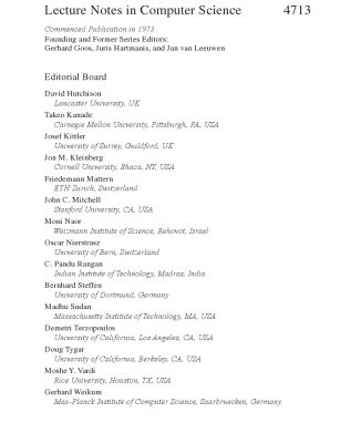 خرید و دانلود نسخه کامل کتاب Pattern Recognition: 29th DAGM Symposium, Heidelberg, Germany, September 12-14, 2007. Proceedings