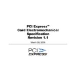 خرید و دانلود نسخه کامل کتاب PCI Express Card Electromechanical Specification Revision 1.1 (PCIe CEM)