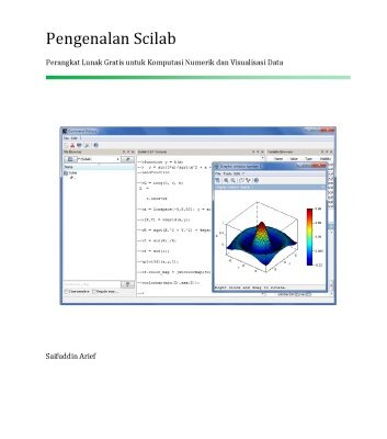 خرید و دانلود نسخه کامل کتاب Pengenalan Scilab