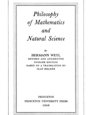 خرید و دانلود نسخه کامل کتاب Philosophy of mathematics and natural science