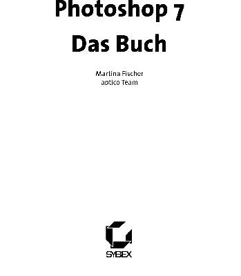 خرید و دانلود نسخه کامل کتاب Photoshop 7. Das Buch