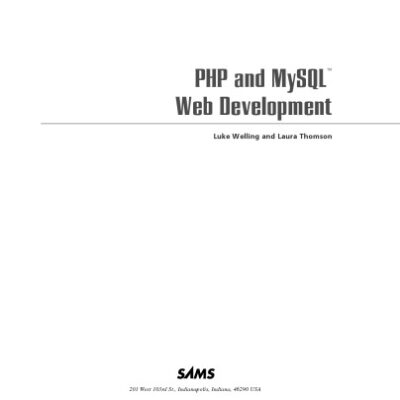 خرید و دانلود نسخه کامل کتاب PHP and MySQL Web Development