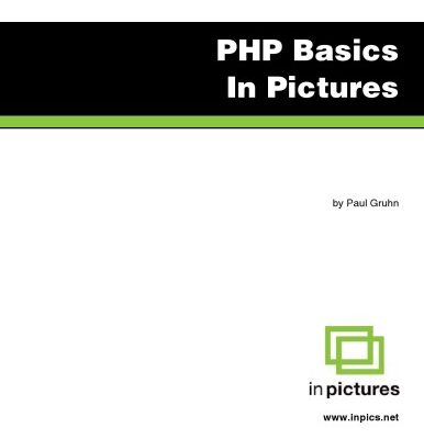 خرید و دانلود نسخه کامل کتاب PHP Basics in Pictures