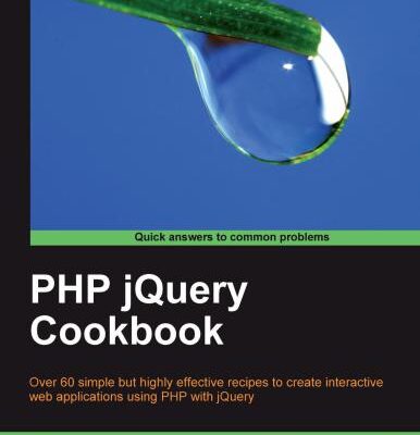 خرید و دانلود نسخه کامل کتاب PHP jQuery Cookbook + Samples