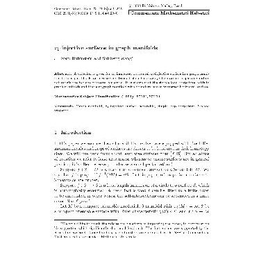 خرید و دانلود نسخه کامل کتاب Pi1-injective surfaces in graph manifolds