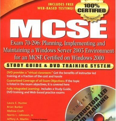 خرید و دانلود نسخه کامل کتاب Planning, Implementing and Maintaining a Windows Server 2003 Environment for an MCSE Certified on Windows 2000 Study Guide