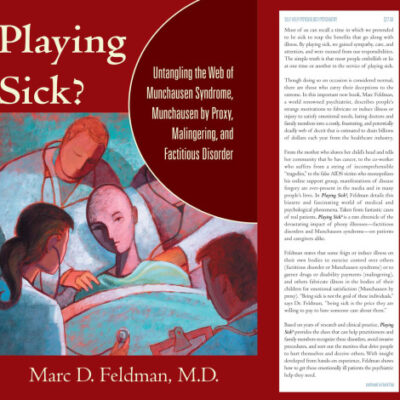 خرید و دانلود نسخه کامل کتاب Playing Sick?: Untangling the Web of Munchausen Syndrome, Munchausen by Proxy, Malingering, and Factitious Disorder