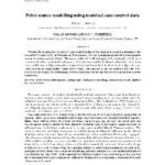 خرید و دانلود نسخه کامل کتاب Point-source modelling using matched case-control data