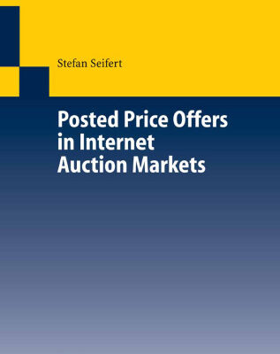 خرید و دانلود نسخه کامل کتاب Posted price offers in internet auction markets