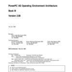 خرید و دانلود نسخه کامل کتاب PowerPC AS Operating Environment Architecture Book III Version 2.00