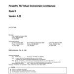 خرید و دانلود نسخه کامل کتاب PowerPC AS Virtual Environment Architecture Book II Version 2.00