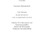 خرید و دانلود نسخه کامل کتاب Praktische Mathematik II 001