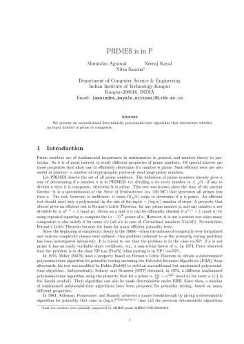 خرید و دانلود نسخه کامل کتاب PRIMES is in P_686570992d4fc.jpeg خرید و دانلود نسخه کامل کتاب PRIMES is in P