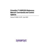 خرید و دانلود نسخه کامل کتاب PrimeSim™ HSPICE® Reference Manual: Commands and Control Options