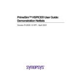 خرید و دانلود نسخه کامل کتاب PrimeSim™ HSPICE® User Guide: Demonstration Netlists
